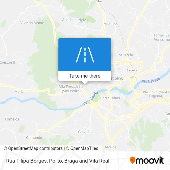 Rua Filipa Borges map