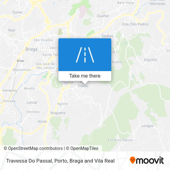Travessa Do Passal mapa