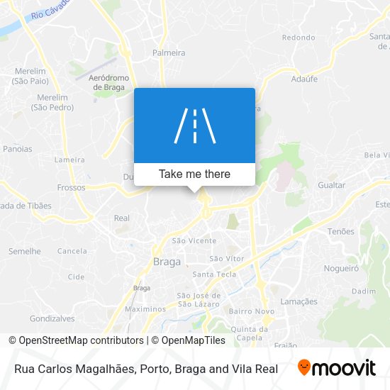 Rua Carlos Magalhães map