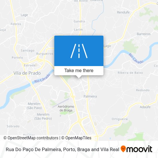Rua Do Paço De Palmeira map