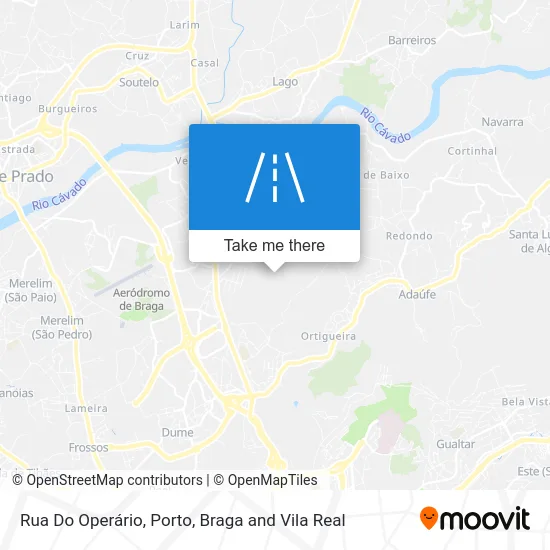 Rua Do Operário map