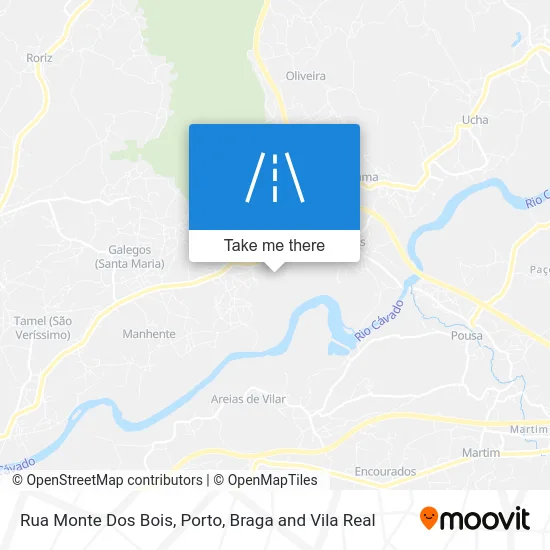 Rua Monte Dos Bois map