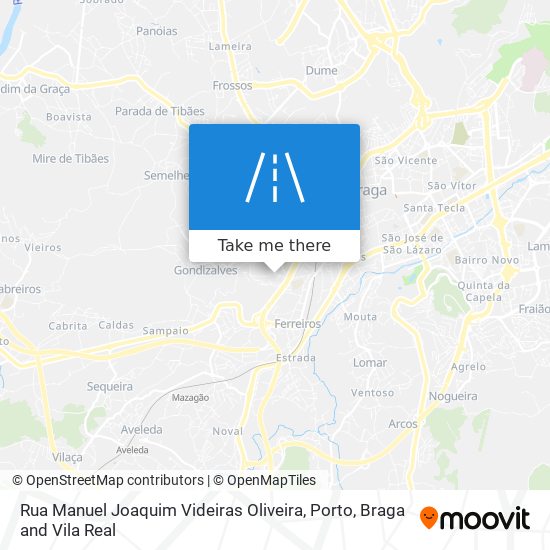 Rua Manuel Joaquim Videiras Oliveira map