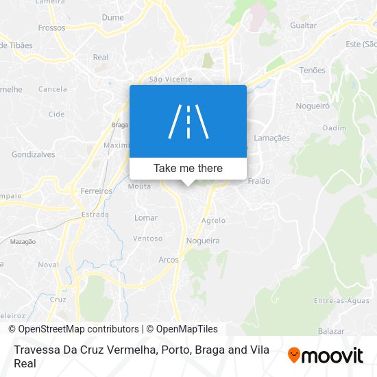 Travessa Da Cruz Vermelha mapa