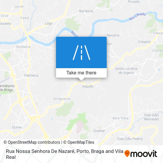 Rua Nossa Senhora De Nazaré mapa