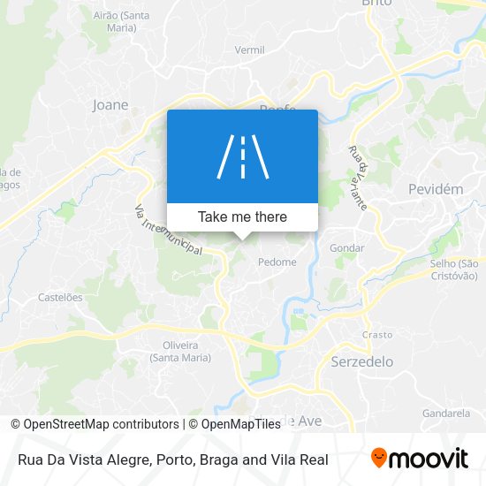 Rua Da Vista Alegre mapa