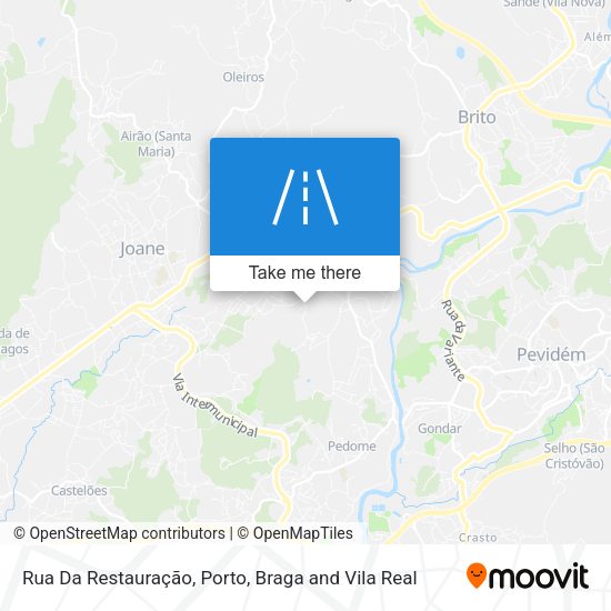 Rua Da Restauração map