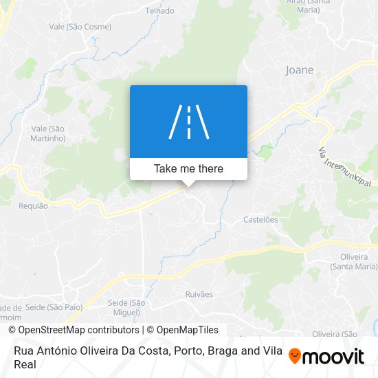 Rua António Oliveira Da Costa map
