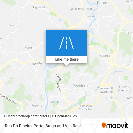 Rua Do Ribeiro map