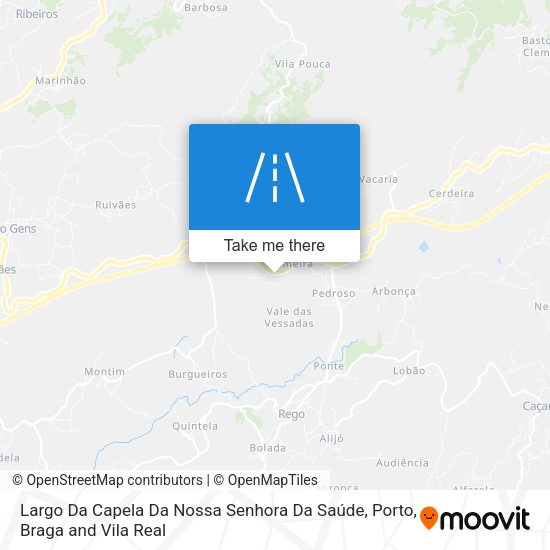 Largo Da Capela Da Nossa Senhora Da Saúde map