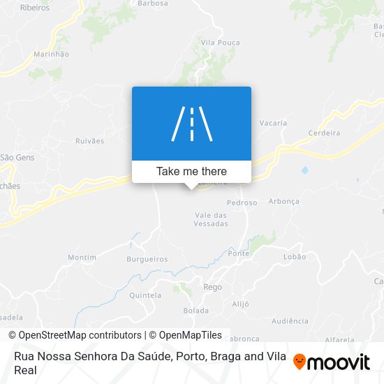 Rua Nossa Senhora Da Saúde map