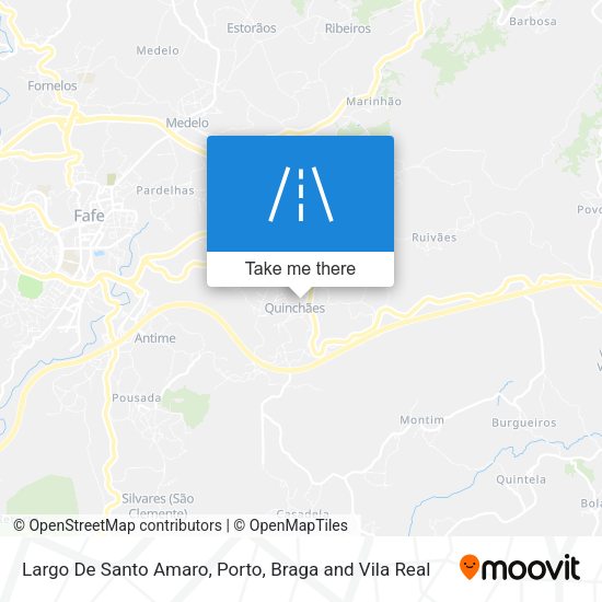 Largo De Santo Amaro mapa