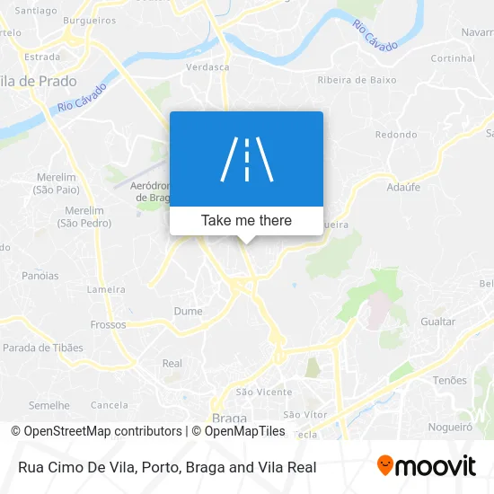 Rua Cimo De Vila map