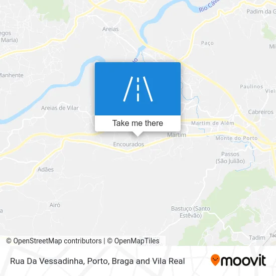 Rua Da Vessadinha map