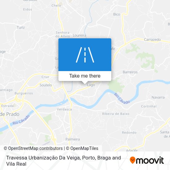 Travessa Urbanização Da Veiga map