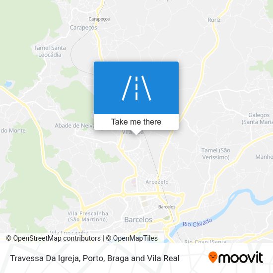 Travessa Da Igreja mapa