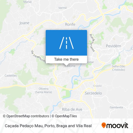 Caçada Pedaço Mau map