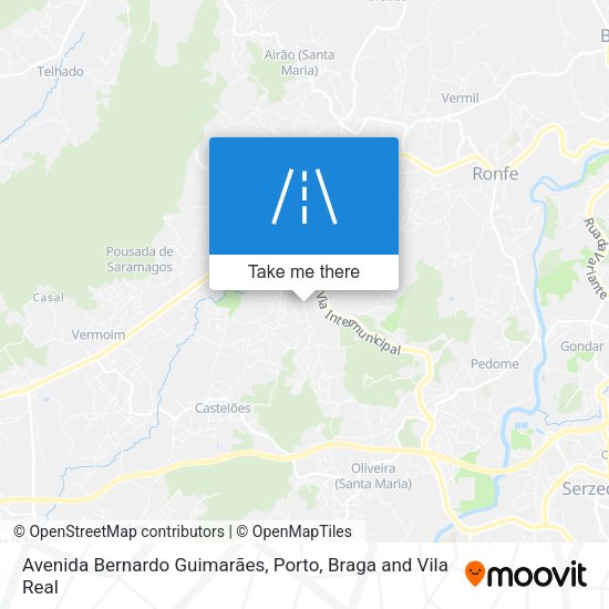 Avenida Bernardo Guimarães map
