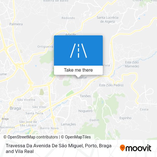 Travessa Da Avenida De São Miguel map