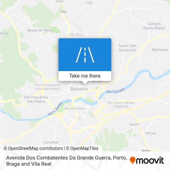 Avenida Dos Combatentes Da Grande Guerra map