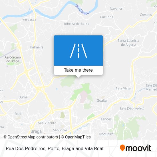 Rua Dos Pedreiros mapa