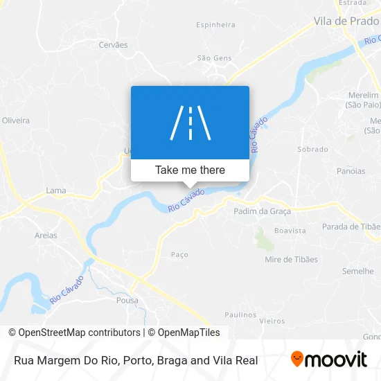 Rua Margem Do Rio map