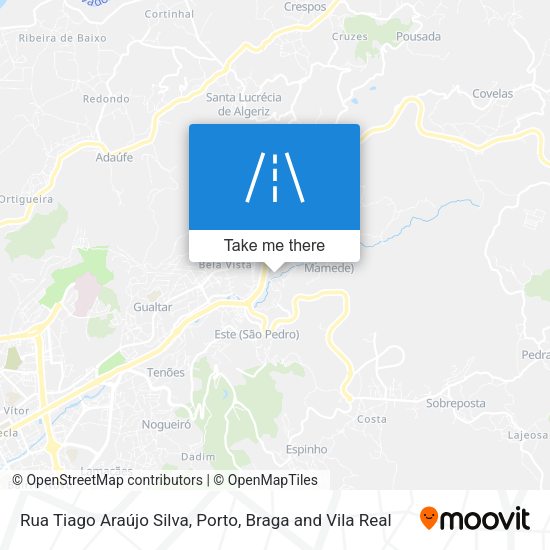 Rua Tiago Araújo Silva map