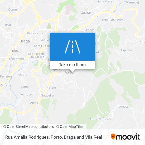 Rua Amália Rodrigues map