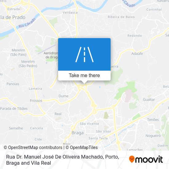 Rua Dr. Manuel José De Oliveira Machado map