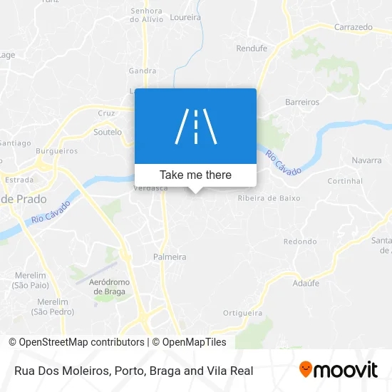 Rua Dos Moleiros map