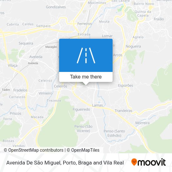 Avenida De São Miguel map
