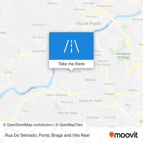 Rua Do Sernado map