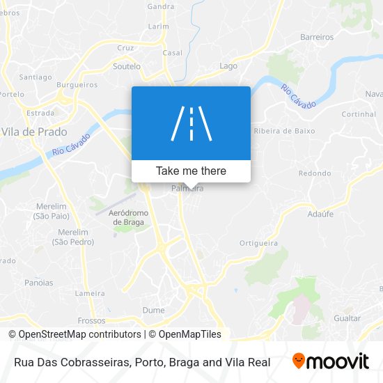 Rua Das Cobrasseiras mapa