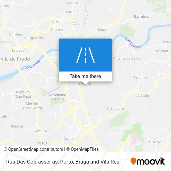 Rua Das Cobrasseiras map