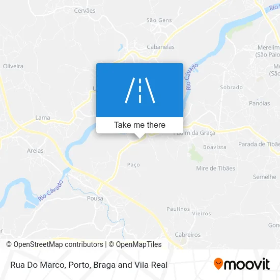 Rua Do Marco map