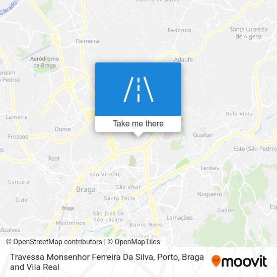Travessa Monsenhor Ferreira Da Silva mapa