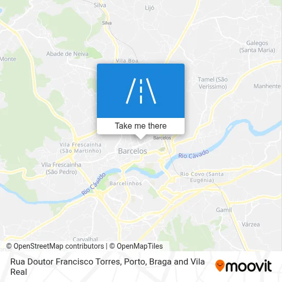 Rua Doutor Francisco Torres map