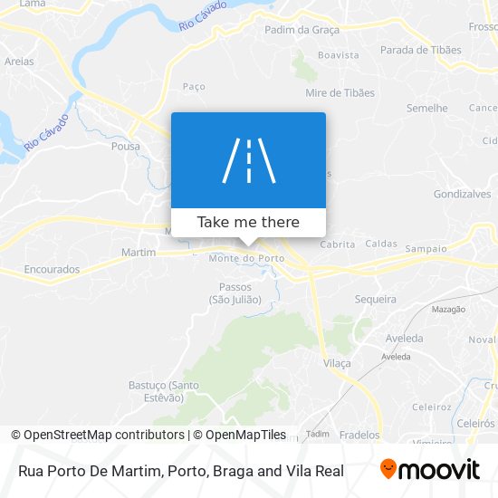 Rua Porto De Martim mapa