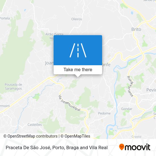 Praceta De São José map