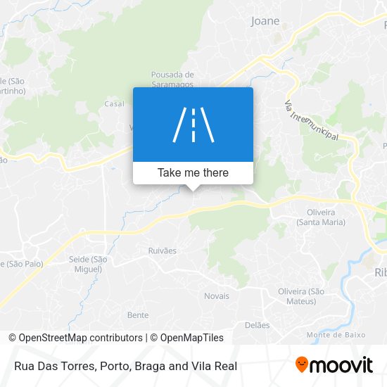 Rua Das Torres map