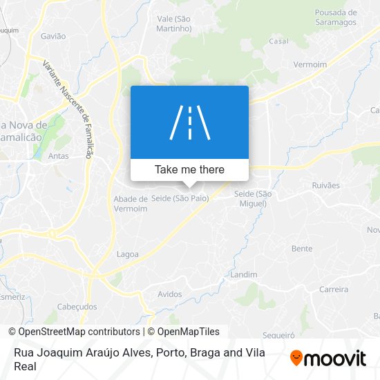Rua Joaquim Araújo Alves map