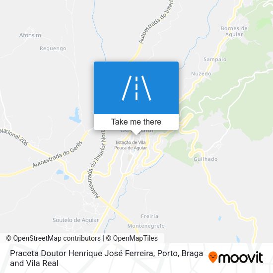 Praceta Doutor Henrique José Ferreira map