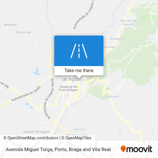 Avenida Miguel Torga mapa