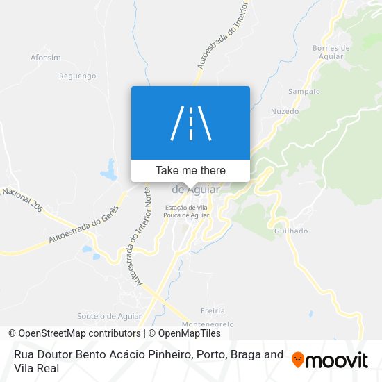 Rua Doutor Bento Acácio Pinheiro map