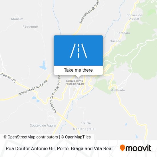 Rua Doutor António Gil map
