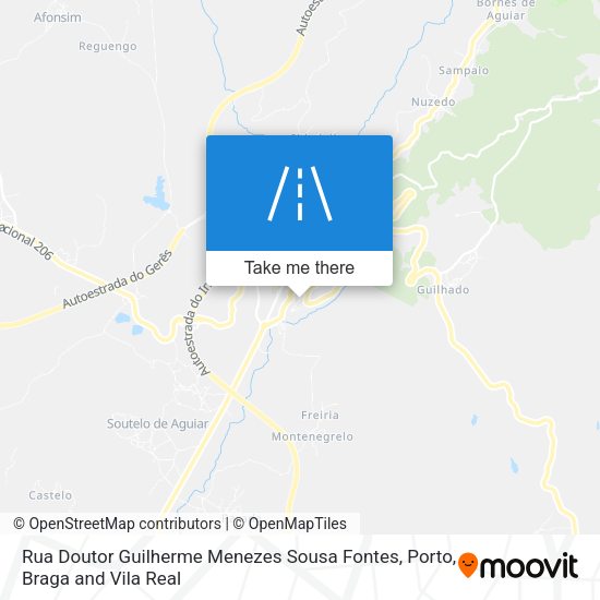 Rua Doutor Guilherme Menezes Sousa Fontes map