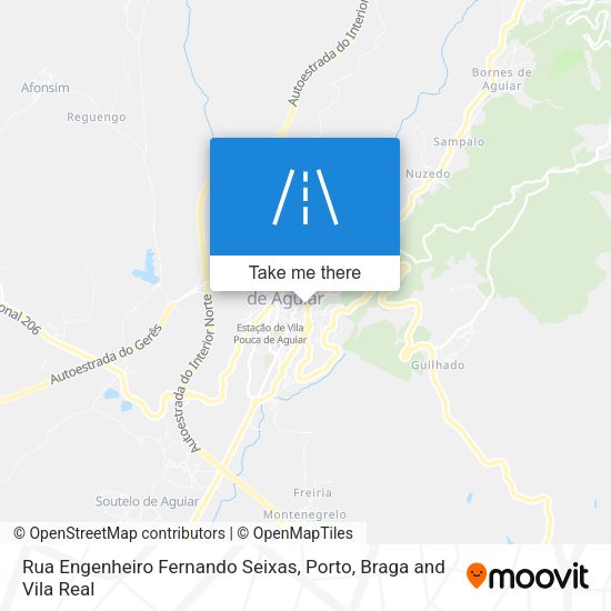 Rua Engenheiro Fernando Seixas mapa