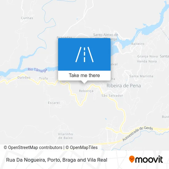 Rua Da Nogueira map
