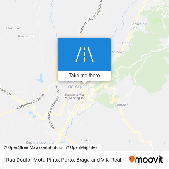 Rua Doutor Mota Pinto mapa