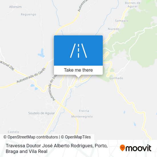 Travessa Doutor José Alberto Rodrigues mapa